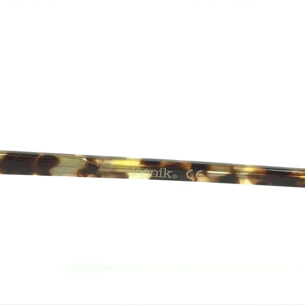 Iconik Eyeglasses Frames Jake C02 Green Tortoise Square Horn Rim 54-17-145
